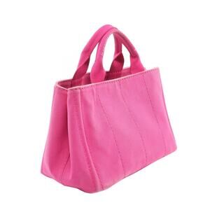 Prada Canvas Pink CANAPA Tote Bag